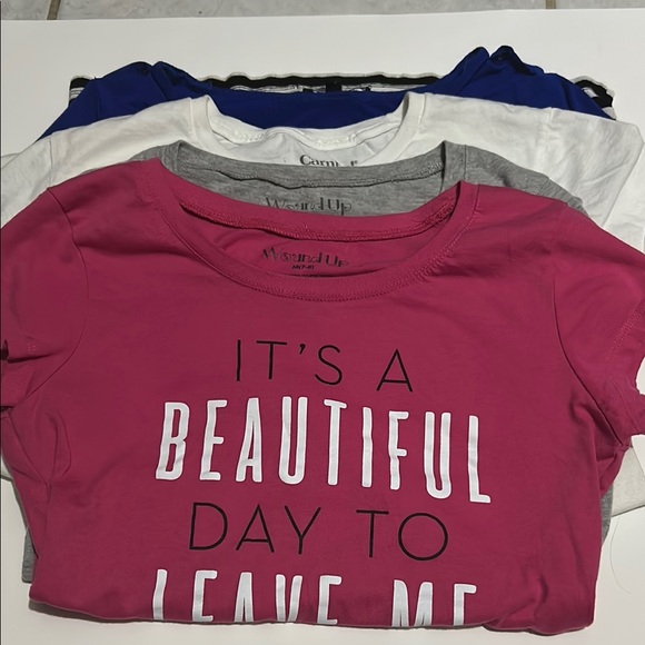 Wound Up Other - Girls Bundle of 4 Graphic design Medium. Casual